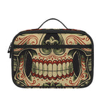 Skull And Roses Tattoo Print Portable Lunch Bag