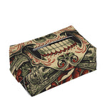 Skull And Roses Tattoo Print Rectangle Tissue Box Cover