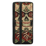 Skull And Roses Tattoo Print Refrigerator Handle Covers