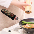 Skull And Roses Tattoo Print Skillet Handle Cover