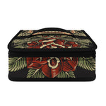 Skull And Roses Tattoo Print Small Lunch Bag