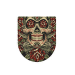 Skull And Roses Tattoo Print Toilet Lid Cover