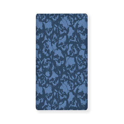 Skull Denim Jeans Pattern Print Baby Crib Sheet