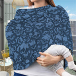 Skull Denim Jeans Pattern Print Baby Seat Cover