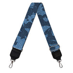 Skull Denim Jeans Pattern Print Bag Strap