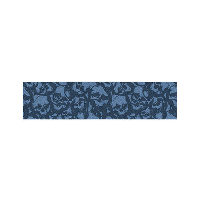 Skull Denim Jeans Pattern Print Bed Runner