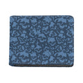 Skull Denim Jeans Pattern Print Bifold Wallet