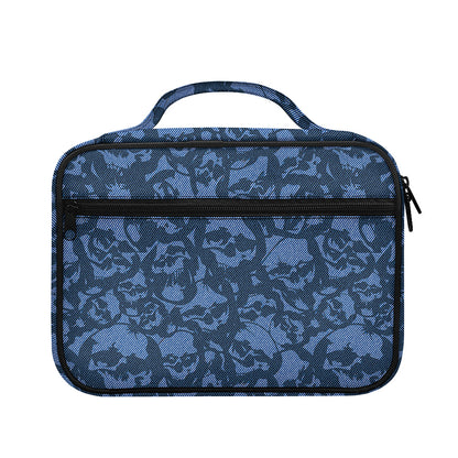 Skull Denim Jeans Pattern Print Briefcase Bible Bag