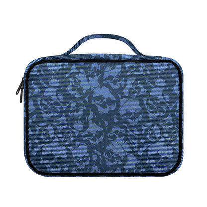 Skull Denim Jeans Pattern Print Briefcase Bible Bag