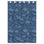 Skull Denim Jeans Pattern Print Curtain