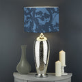 Skull Denim Jeans Pattern Print Drum Lamp Shade