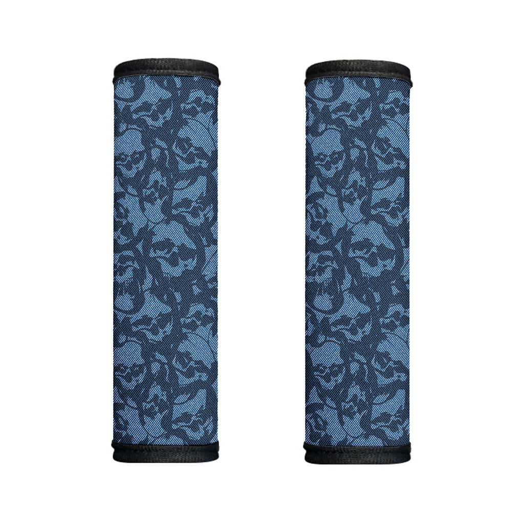 Skull Denim Jeans Pattern Print Handle Covers