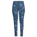 Skull Denim Jeans Pattern Print High-Waisted Pocket Leggings