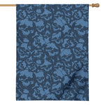 Skull Denim Jeans Pattern Print House Flag