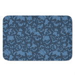 Skull Denim Jeans Pattern Print Indoor Door Mat