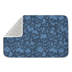 Skull Denim Jeans Pattern Print Indoor Door Mat