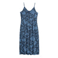 Skull Denim Jeans Pattern Print Jersey Midi Cami Dress