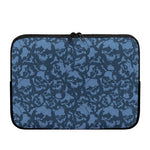Skull Denim Jeans Pattern Print Laptop Sleeve
