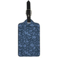 Skull Denim Jeans Pattern Print Luggage Tag