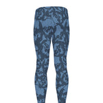 Skull Denim Jeans Pattern Print Men's leggings