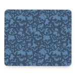 Skull Denim Jeans Pattern Print Mouse Pad
