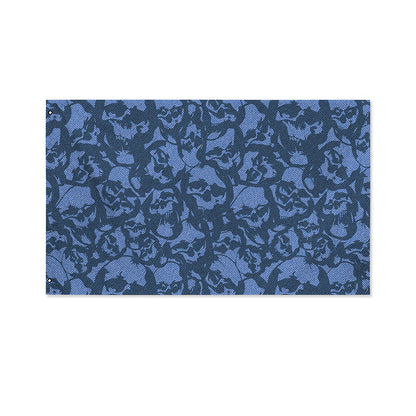 Skull Denim Jeans Pattern Print Polyester Flag