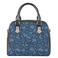Skull Denim Jeans Pattern Print Shoulder Handbag