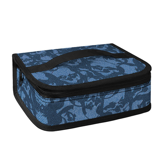 Skull Denim Jeans Pattern Print Small Lunch Bag