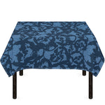 Skull Denim Jeans Pattern Print Tablecloth