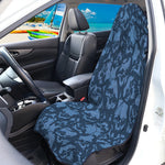 Skull Denim Jeans Pattern Print Waterproof Car Seat Cover