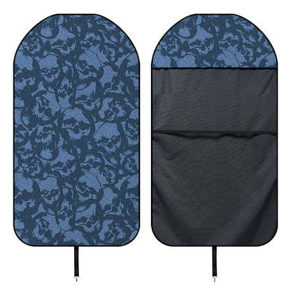 Skull Denim Jeans Pattern Print Waterproof Car Seat Cover
