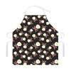 Skull Fried Egg And Bacon Pattern Print Adjustable Apron