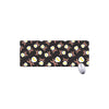 Skull Fried Egg And Bacon Pattern Print Extended Mouse Pad