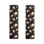 Skull Fried Egg And Bacon Pattern Print Handle Covers
