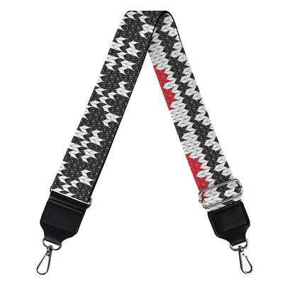 Skull Knitted Pattern Print Bag Strap