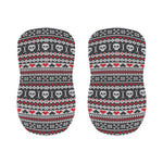 Skull Knitted Pattern Print Bar Stool Covers