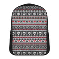 Skull Knitted Pattern Print Casual Backpack