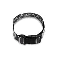 Skull Knitted Pattern Print Dog Collar