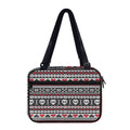 Skull Knitted Pattern Print Double Strap Bible Bag