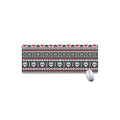 Skull Knitted Pattern Print Extended Mouse Pad
