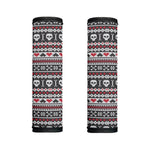 Skull Knitted Pattern Print Handle Covers