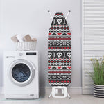 Skull Knitted Pattern Print Ironing Board Cover