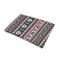 Skull Knitted Pattern Print Pet Cooling Mat Cover