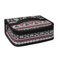 Skull Knitted Pattern Print Small Lunch Bag