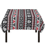 Skull Knitted Pattern Print Tablecloth