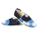 Sky And Space Yin Yang Print Casual Shoes