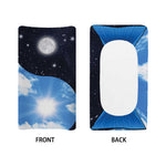 Sky And Space Yin Yang Print Changing Pad Cover