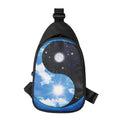 Sky And Space Yin Yang Print Sling Bag