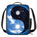 Sky And Space Yin Yang Print Crossbody Lunch Bag
