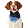 Sky And Space Yin Yang Print Dog Bandana